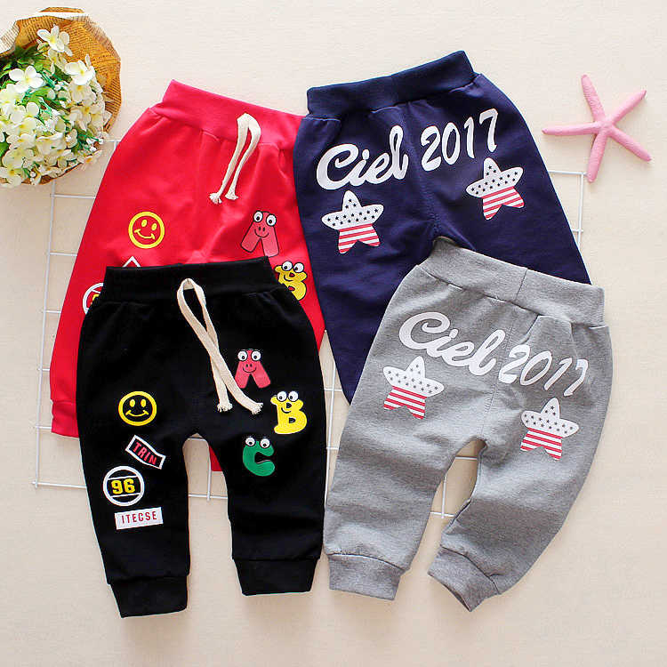 Baby Boy Casual Cartoon Trousers Pants