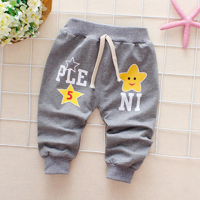 Baby Boy Casual Cartoon Trousers Pants