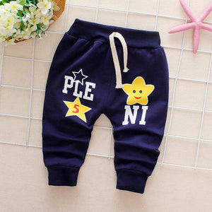 Baby Boy Casual Cartoon Trousers Pants