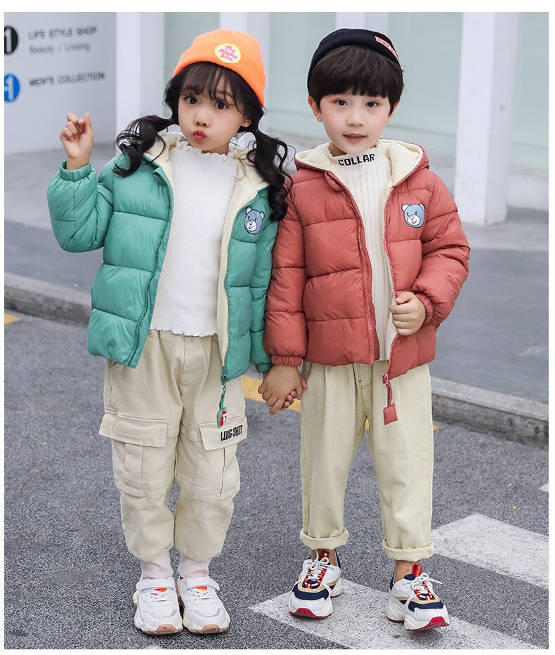 Unisex Outerwear Hooded Coats