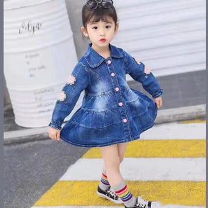 Girls Long Sleeve Denim Jackets