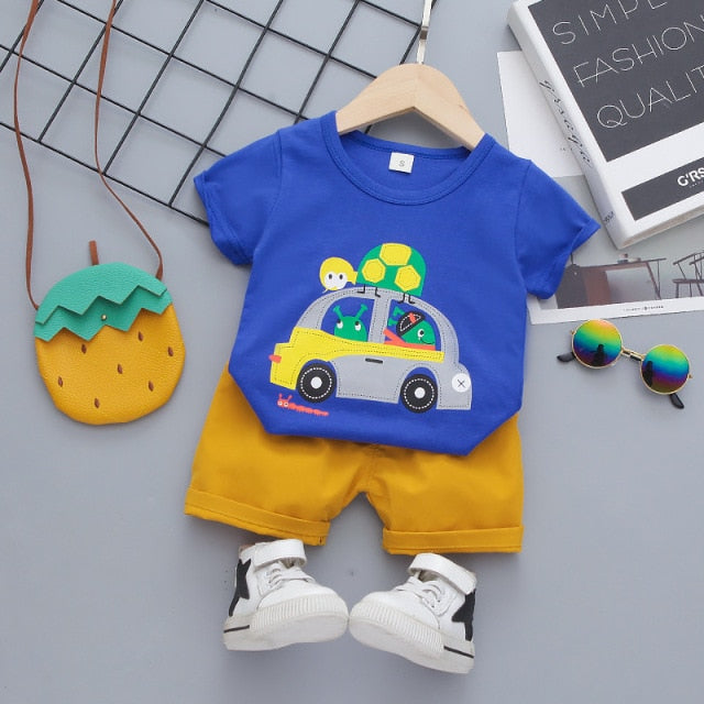 Boy t-shirt + Shorts 2pcs