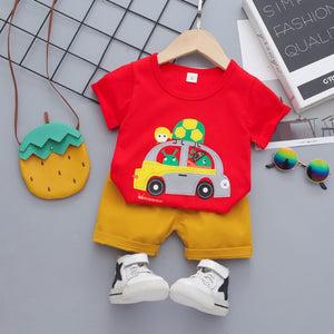 Boy t-shirt + Shorts 2pcs