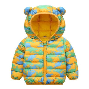 Unisex Hooded Cartoon Children Coats