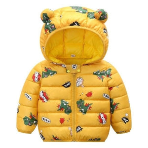 Unisex Hooded Cartoon Children Coats