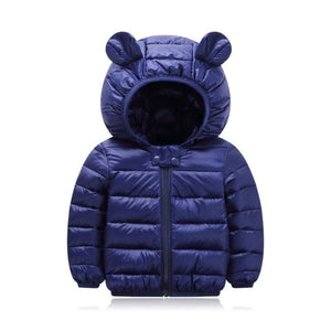 Unisex Hooded Cartoon Children Coats