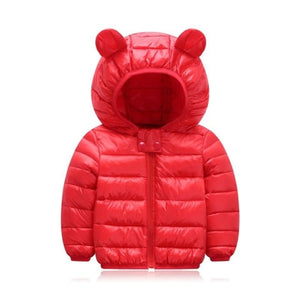 Unisex Hooded Cartoon Children Coats