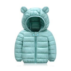 Unisex Hooded Cartoon Children Coats