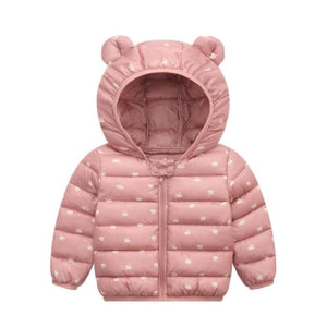 Unisex Hooded Cartoon Children Coats