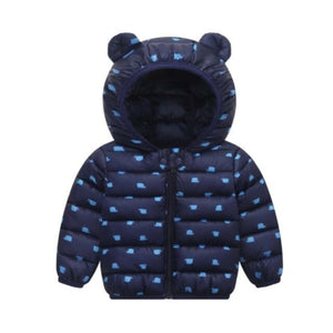 Unisex Hooded Cartoon Children Coats