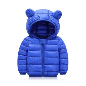 Unisex Hooded Cartoon Children Coats