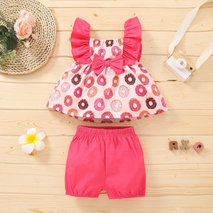 Girls Floral Set