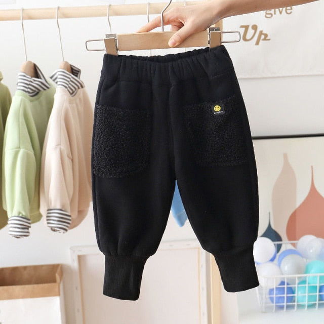 Boys Fleece Lined Pants