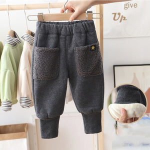 Boys Fleece Lined Pants