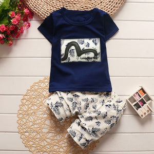 Boys short-sleeved + shorts 2 sets