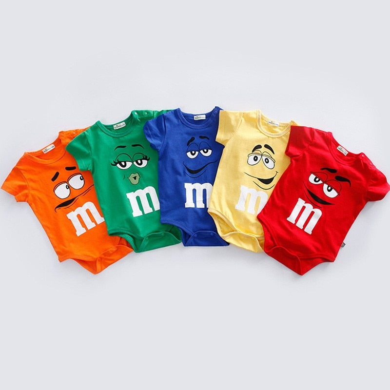 Unisex M&M Short Sleeve Jumpsuit