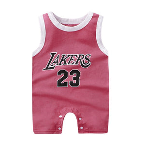 Neonatal Sports Sleeveless Rompers