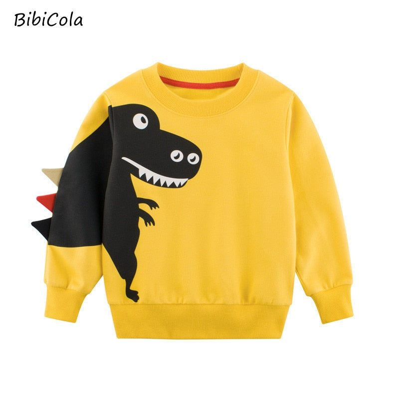 Long Sleeve Dinosaur Boys Sweatshirt